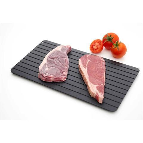 Quick Thaw Aluminum Defrosting Plate