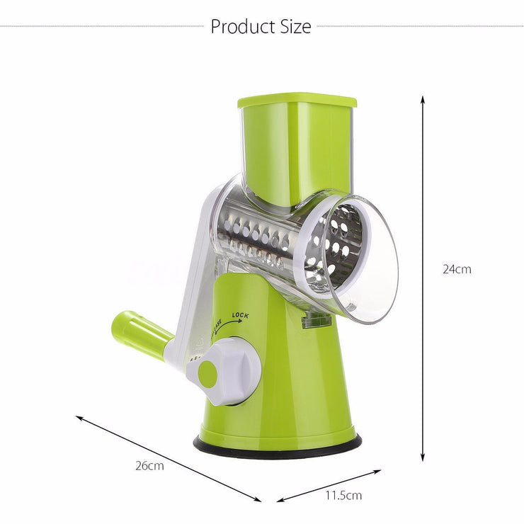 Round Mandoline Vegetable Slicer