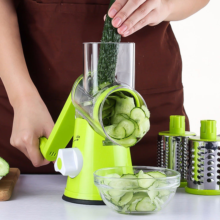 Round Mandoline Vegetable Slicer