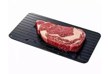 Quick Thaw Aluminum Defrosting Plate