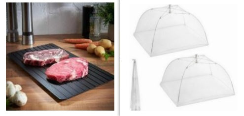 Quick Thaw Aluminum Defrosting Plate