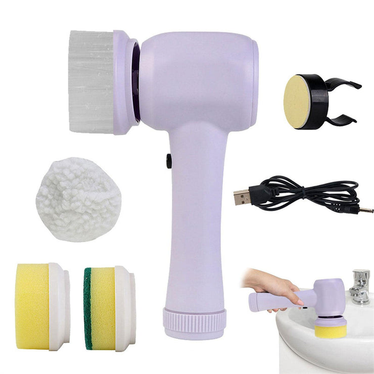 4-in-1 Cordless Electric Cleaning Brush
